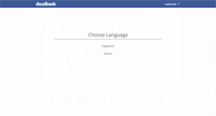Desktop Screenshot of deadbook.org